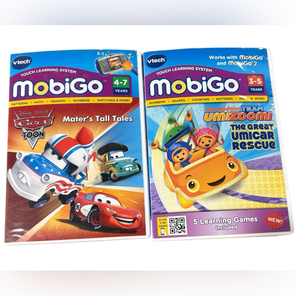 8 Vtech MobiGo Learning Video Games Touch Learning System - Picture 2 of 9
